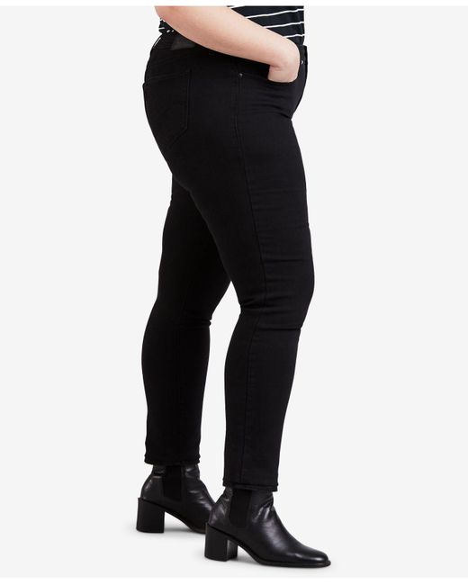 plus size levi's 311 shaping skinny jeans