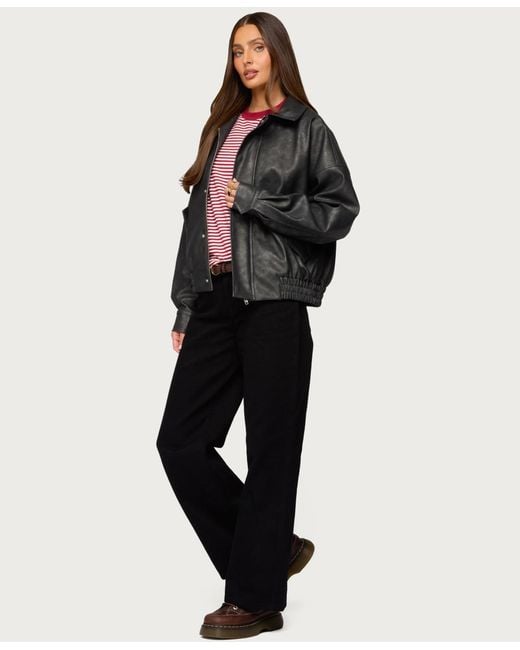 Edikted Gray Mori Oversized Jacket