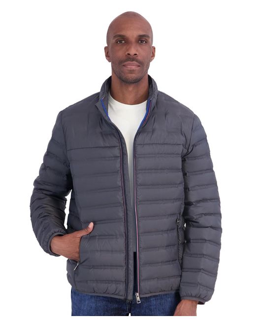 Tommy Hilfiger Blue Real Down Packable Jacket for men