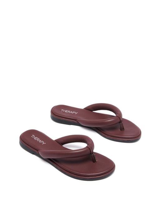 Therapy Australia Purple Teva Open Round Toe