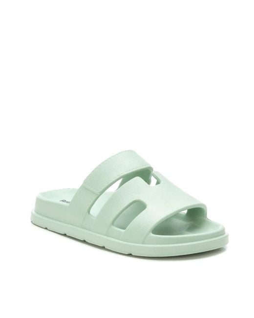 Xti Green Refresh Casual Sandals By
