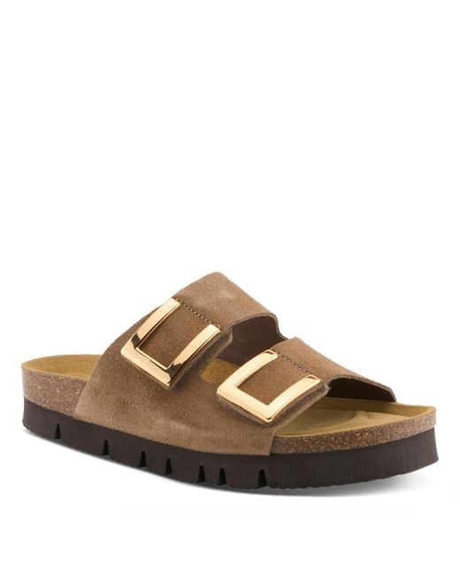 Spring Step Brown Nesconset Platform