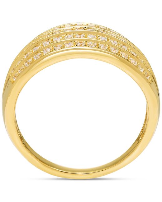 Macy's Metallic Diamond Multi-row Ring (1/2 Ct. T.w.