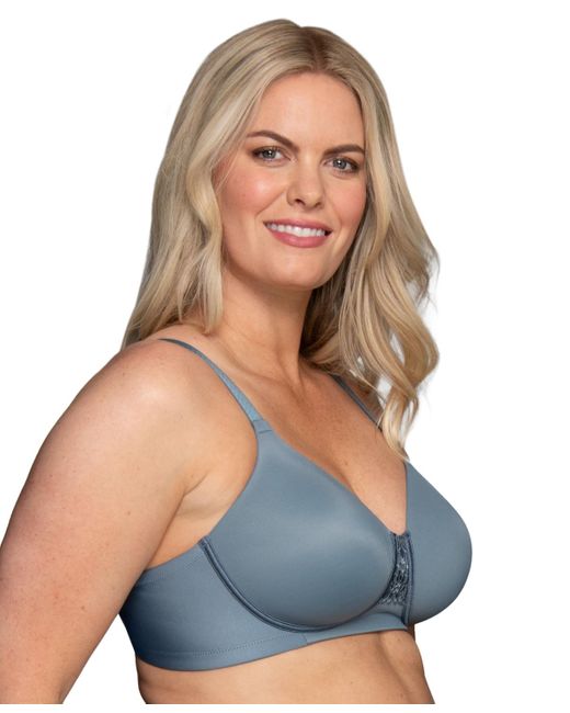 Vanity Fair Blue Vanity Fair Full Figure Beauty Back Smoother Wireless Bra 71380