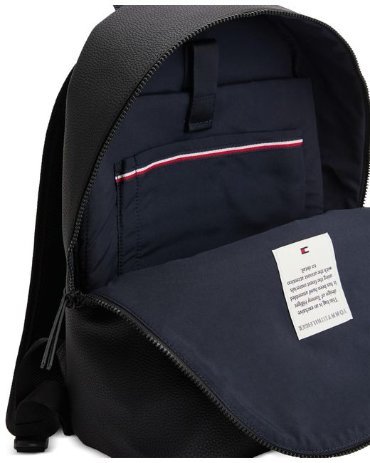 Tommy Hilfiger Black Essential Backpack for men