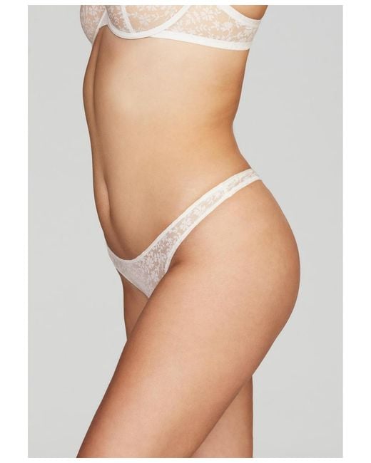 CUUP White The Thong