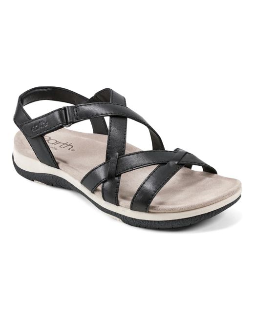 Earth Multicolor Sterling Strappy Flat Casual Sport Sandals