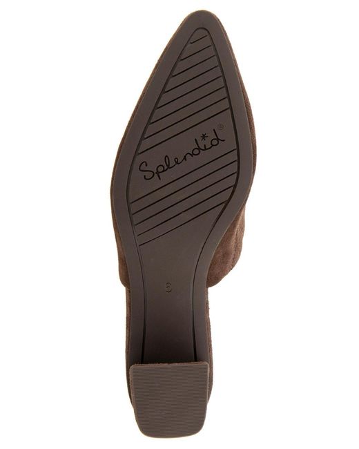 Splendid Brown Lorelei Heeled Mule