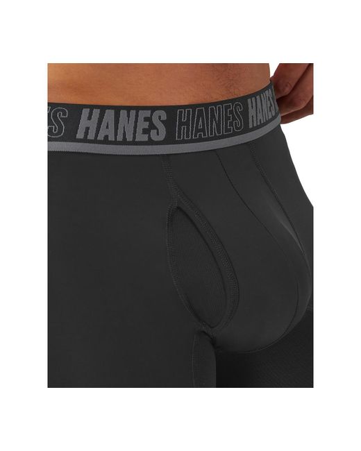 Hanes Blue Performance Boxer Briefs for men