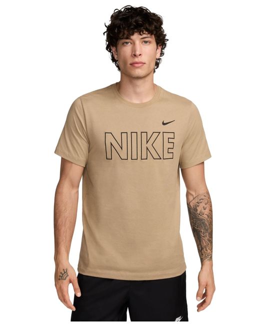 Nike Multicolor Sportswear Logo Graphic Short Sleeve Crewneck T-shirt for men