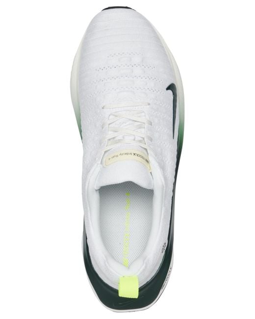 Nike White React Infinity Run 4 Wake Up Running Sneakers From Finish Line for men