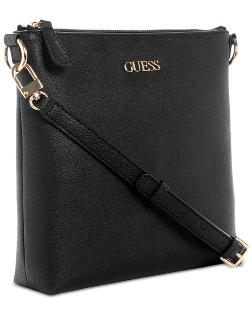 Guess Black Azulena Tourist Crossbody Bag