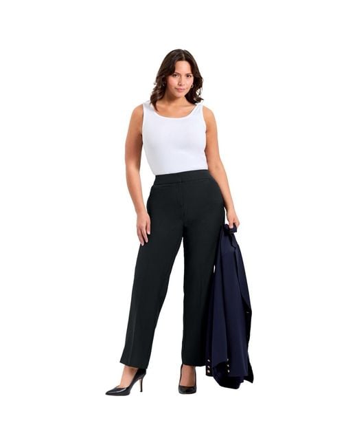 Avenue Blue Plus Size Cool Hand Pull On Pant