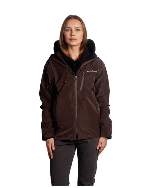 Woodpecker Brown Wind Shell Jacket