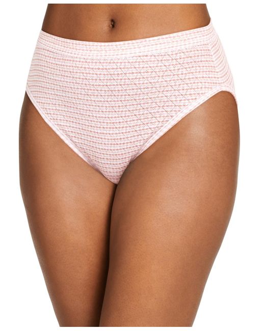 Jockey Pink Elance Cotton French Cut Underwear 3-pk 1541