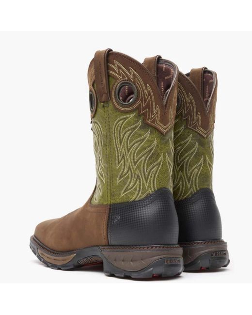 Durango Brown Maverick Xp Waterproof Western Work Boot for men