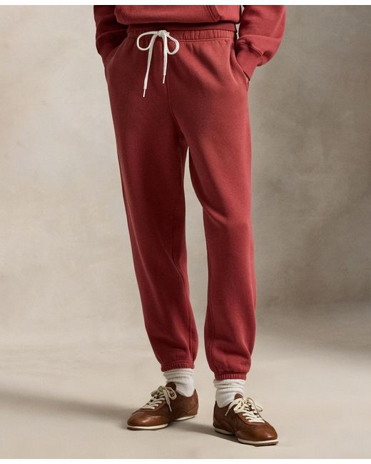 Polo Ralph Lauren Red Fleece Drawstring Sweatpants
