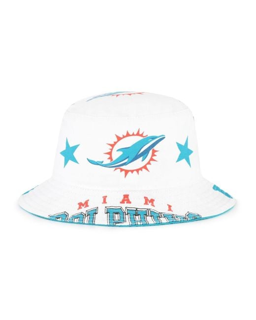 '47 Blue Miami Dolphins Energize Bucket Hat