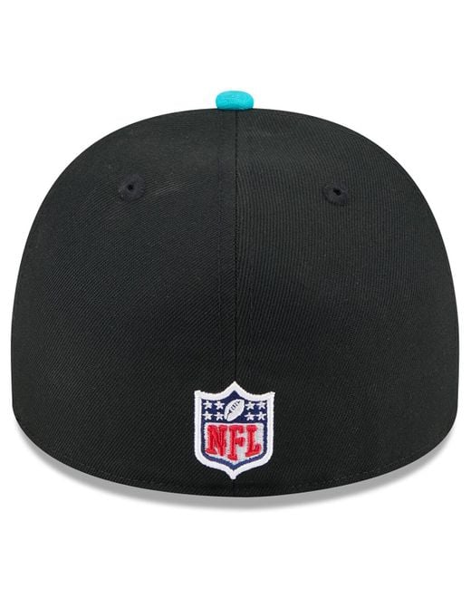 KTZ Green Black/aqua Miami Dolphins 2025 Nfl Draft On Stage A-frame 59fifty Fitted Hat for men