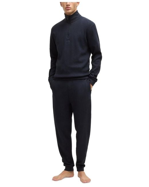 Boss Blue Hugo By Pajama Pants for men