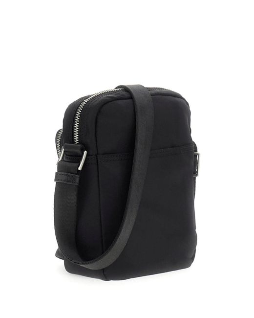 Guess Black Roma Crossbody Bag for men