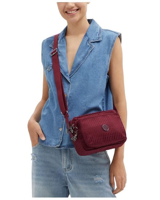 Kipling Purple Abanu Multi Crossbody Bag