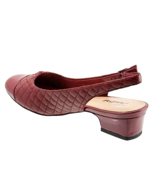 Trotters Red Dea Pump