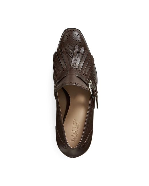 Ralph Lauren Brown Colleen Pumps
