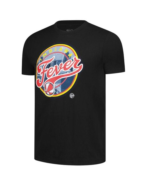 Stadium Essentials Black And Indiana Fever Wnba City View T-shirt