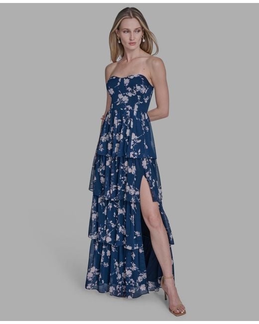 aloura spliced lace mini dress black So You Say Strapless Maxi Dress main image 0