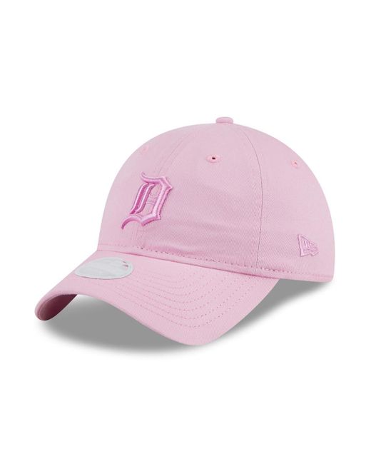 KTZ Pink Detroit Tigers Fondant 9twenty Adjustable Hat