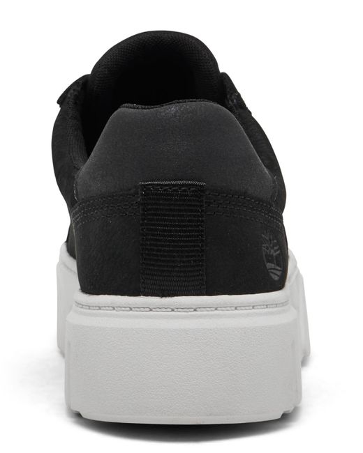 Timberland Black Laurel Court Casual Sneakers From Finish Line