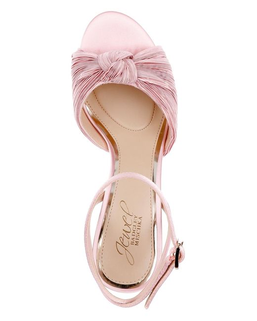 Badgley Mischka Pink Ibis Sandals