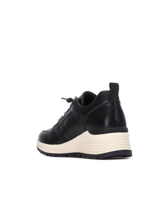 Xti Black Casual Sneakers Refresh Collection By