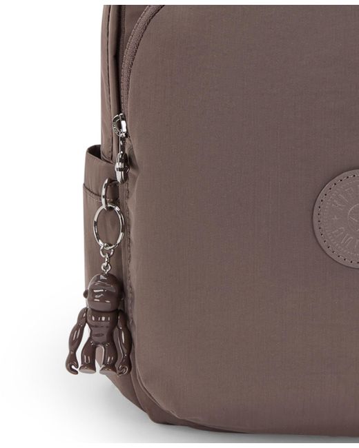 Kipling Brown Delia Small Laptop Backpack