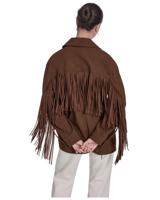 Levi's Brown Laydown Collar Coat