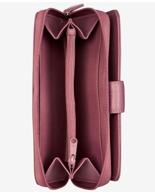 Giani Bernini Red Softy Leather All In One Wallet