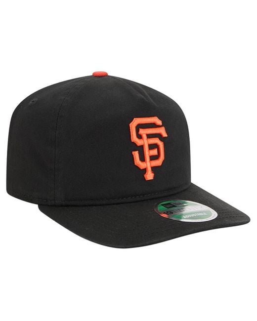 KTZ Black San Francisco Giants Team 19twenty Adjustable Hat for men