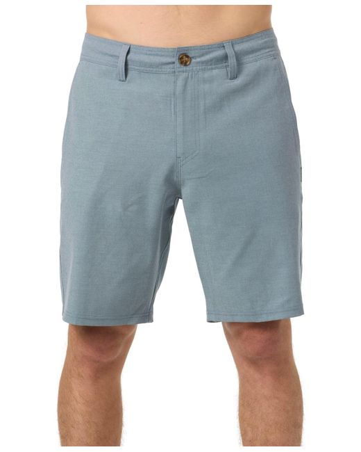 O'neill Sportswear Blue Reserve Light Check Shorts for men