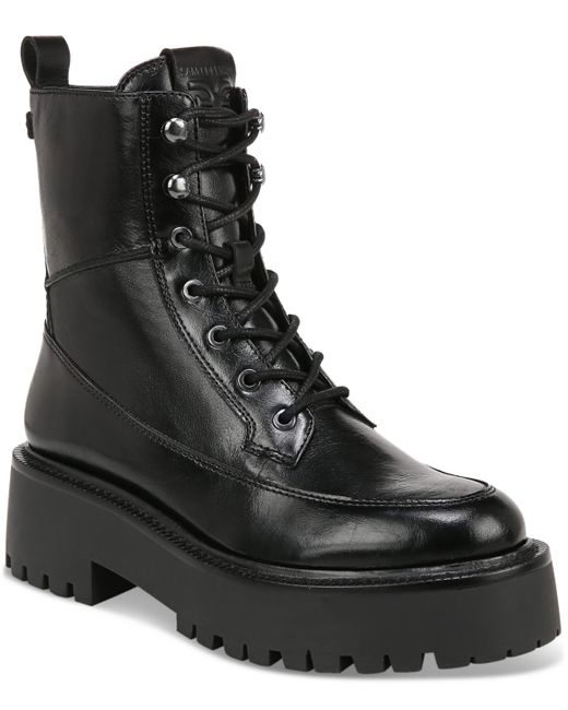 Sam Edelman Black Elliot Lug Sole Booties