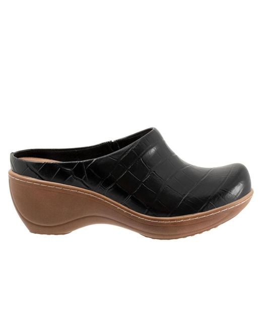 Softwalk® Black Madison Clog