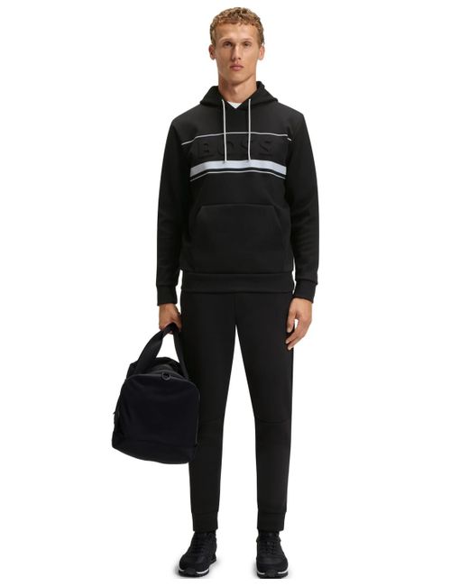 Boss Black Boss By Cotton-blend Tracksuit Bottoms for men