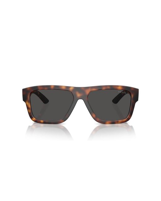 Prada Linea Rossa Multicolor Square Sunglasses for men