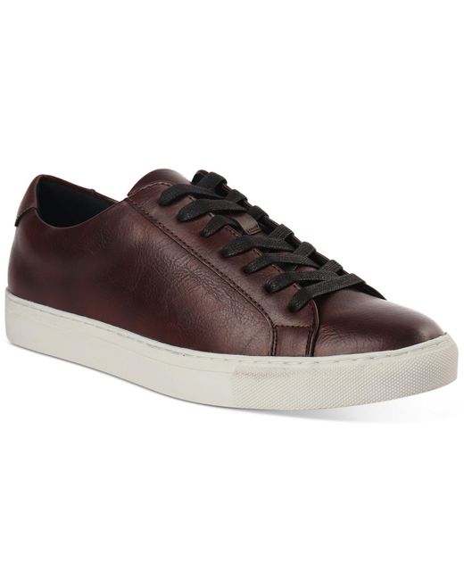 Alfani Grayson Laceup Sneakers, Created For Macy's in Tan (Brown) for