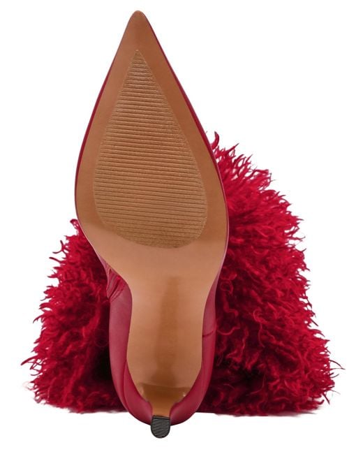 Steve Madden Red Icon Knee-high Stiletto Dress Boots