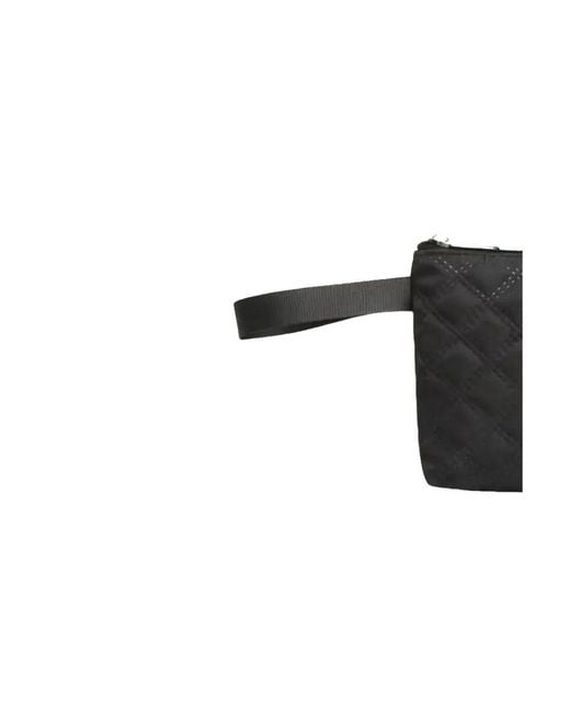 Batfox Black Three-dimensional Diamond Patterned Small Square Tote