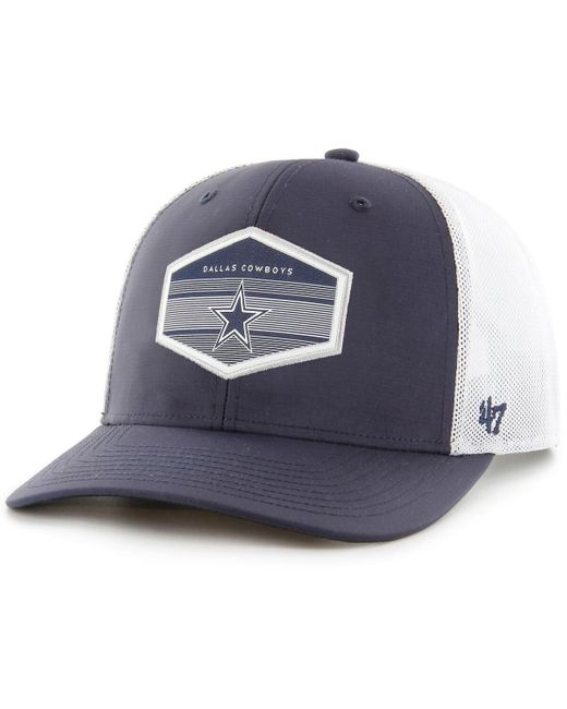 '47 Dallas Cowboys Burgess Trucker Adjustable Hat in Blue for Men | Lyst