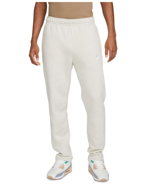 Nike Sportswear Club Fleece Sweatpants in White for Men | Lyst