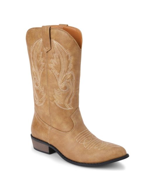 Matisse Brown Gaucho Western Boot