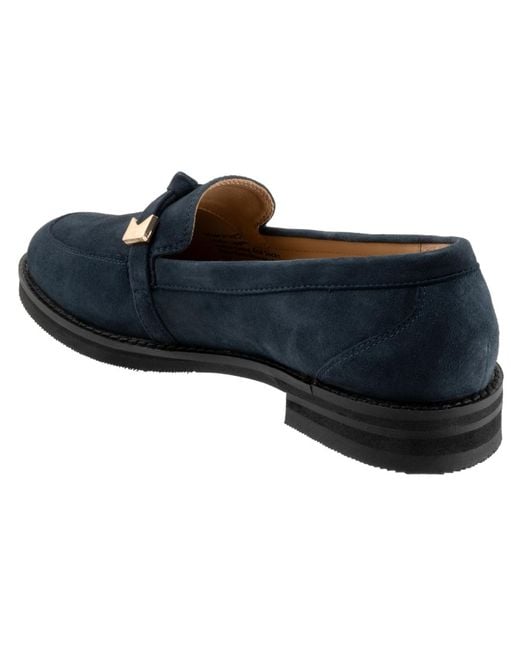 Trotters Blue Femi Flat